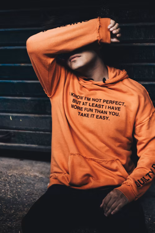 Brown Fleece Hoodie